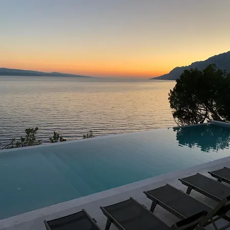 Colomba A Luxury In Brela, Seafront Villa *