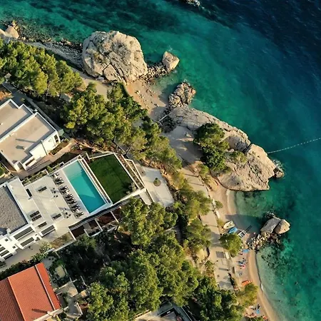 Colomba A Luxury In Brela, Seafront Villa